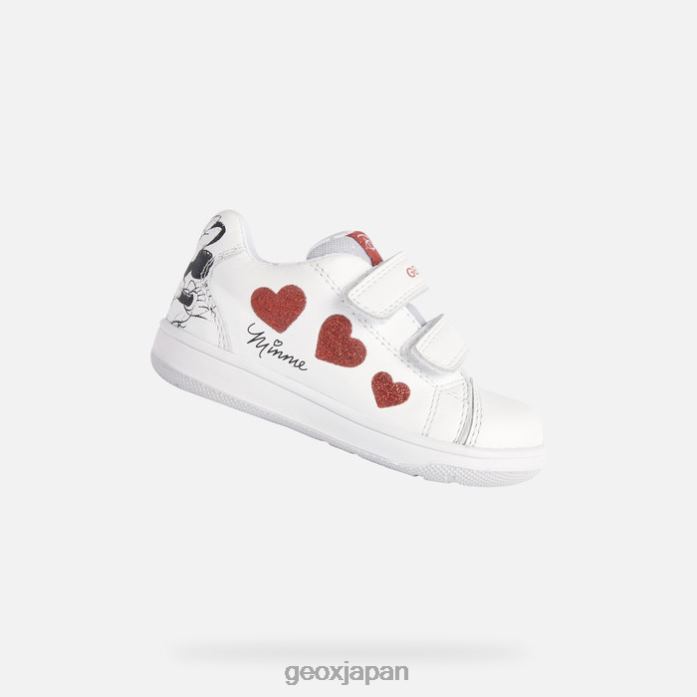 Geox Japan 新しいフリックベイビー 822JX1522 赤ちゃんと幼児 白