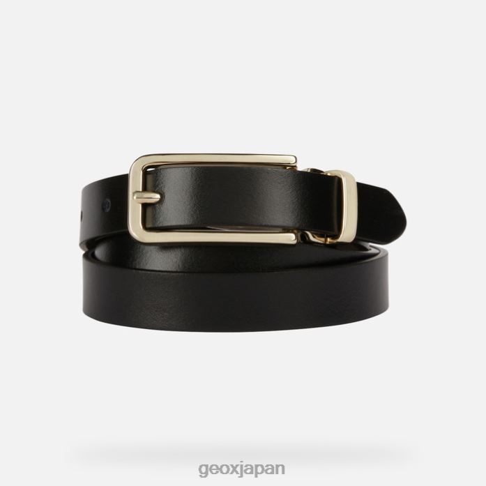 Geox Japan ベルトの女性 822JX1695 女性 ブラックコーヒー