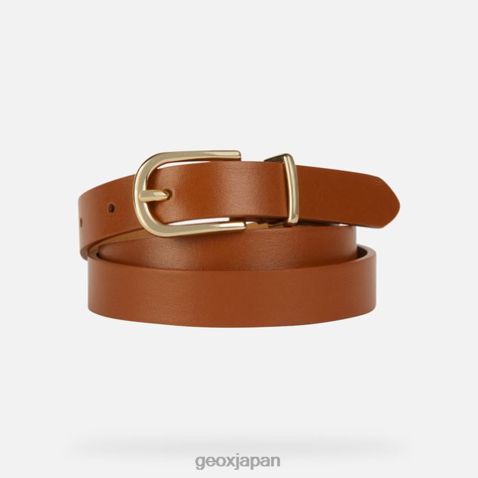 Geox Japan ベルトの女性 822JX1697 女性 キャメル