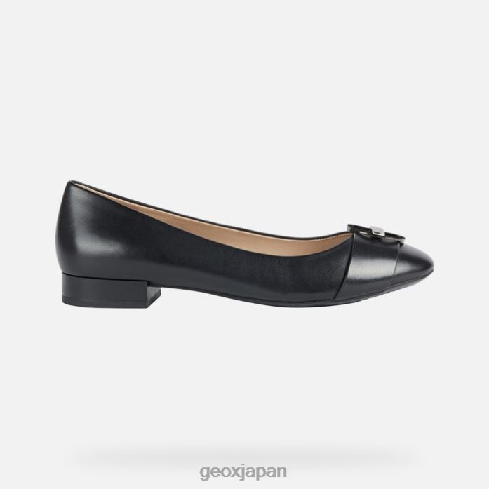 Geox Shoes Japan フィービー 20 女性 822JX505 女性 黒