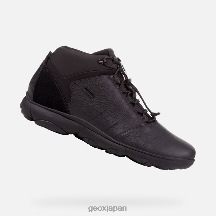 Geox Shoes Japan ネビュラ 4 x 4 abx マン 822JX848 男性 黒