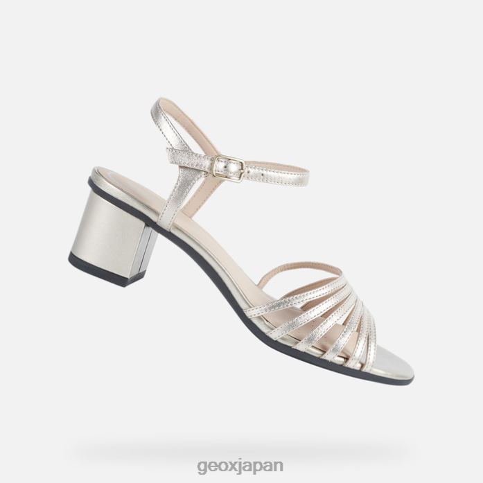 Geox Shoes Japan まさに50歳の女性 822JX433 女性 シャンパン