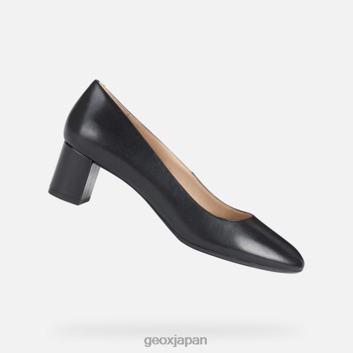 Geox Shoes Japan フィービー 50 女性 822JX492 女性 黒