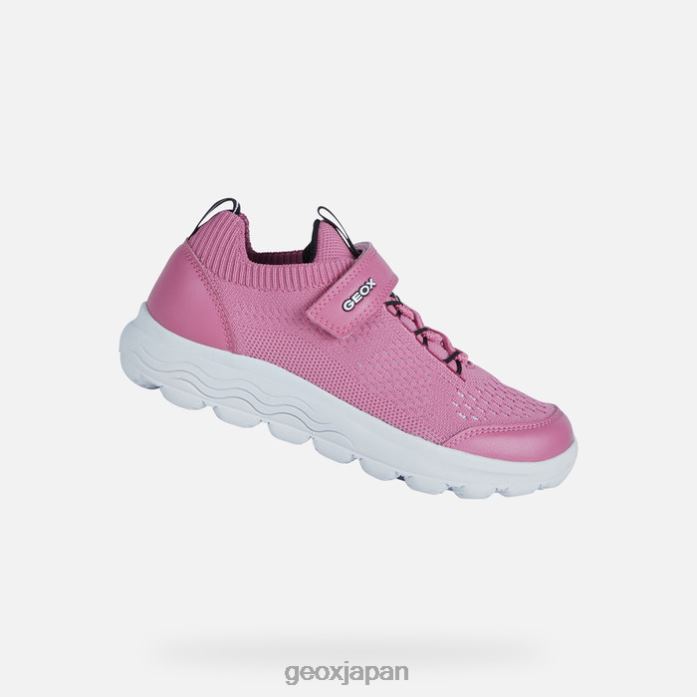 Geox Shoes Japan スフェリカジュニア 822JX1008 女の子 フクシア