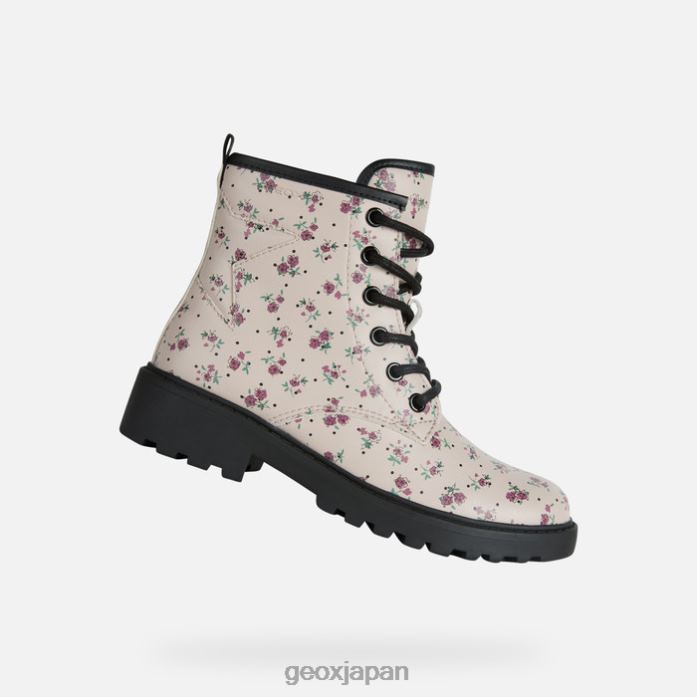 Geox Shoes Japan ケイシーガール 822JX1026 女の子 ライトローズ