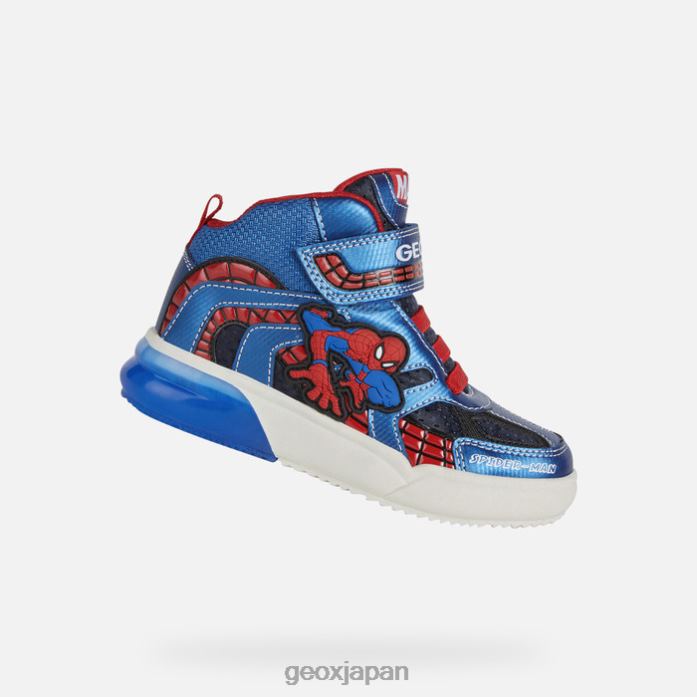 Geox Shoes Japan グレイジェイジュニア 822JX1035 男の子たち ネイビー/ロイヤル