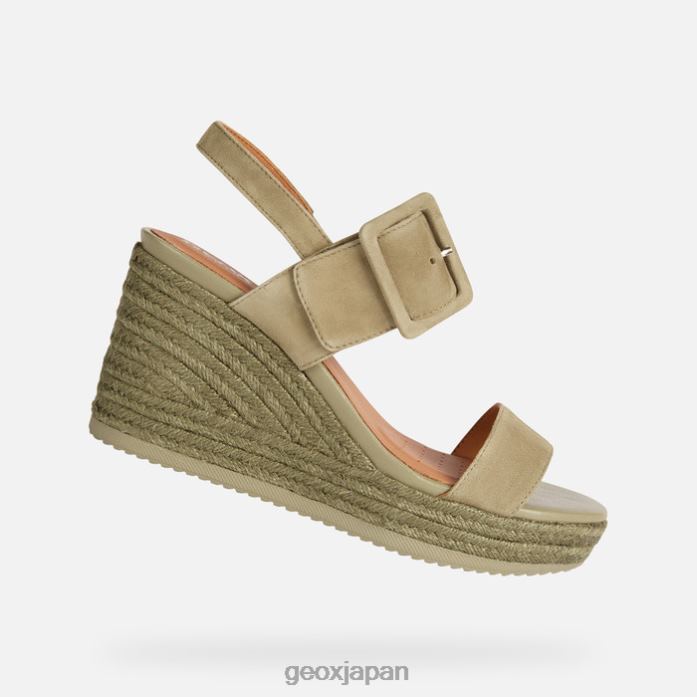 Geox Shoes Japan ポンザ女 822JX109 女性 ピスタチオ