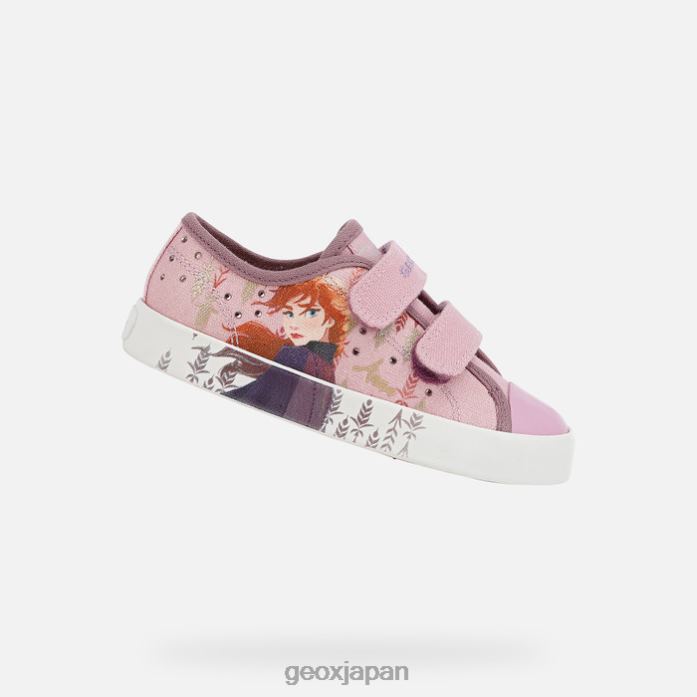 Geox Shoes Japan チアクガール 822JX1099 女の子 ピンク