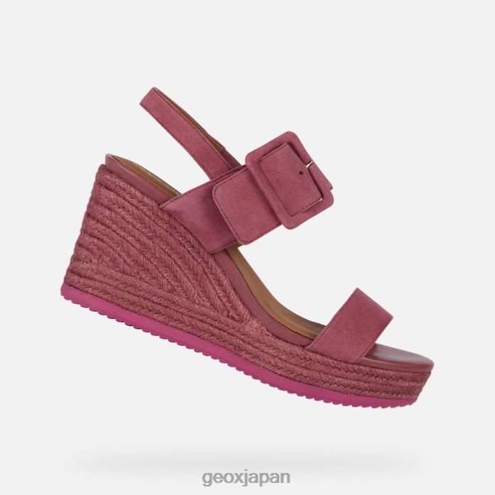 Geox Shoes Japan ポンザ女 822JX110 女性 シクラメン