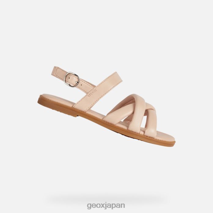 Geox Shoes Japan サンダルカーリーガール 822JX1106 女の子 ヌード