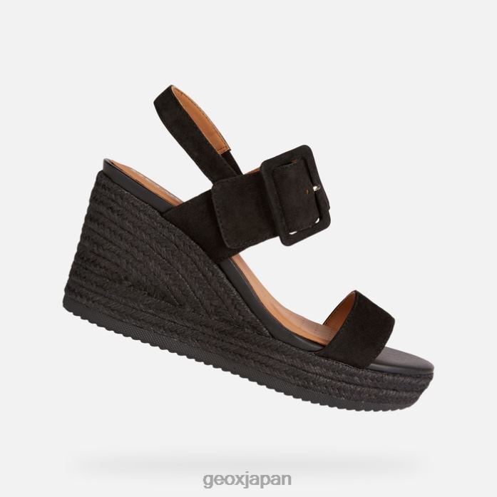 Geox Shoes Japan ポンザ女 822JX111 女性 黒