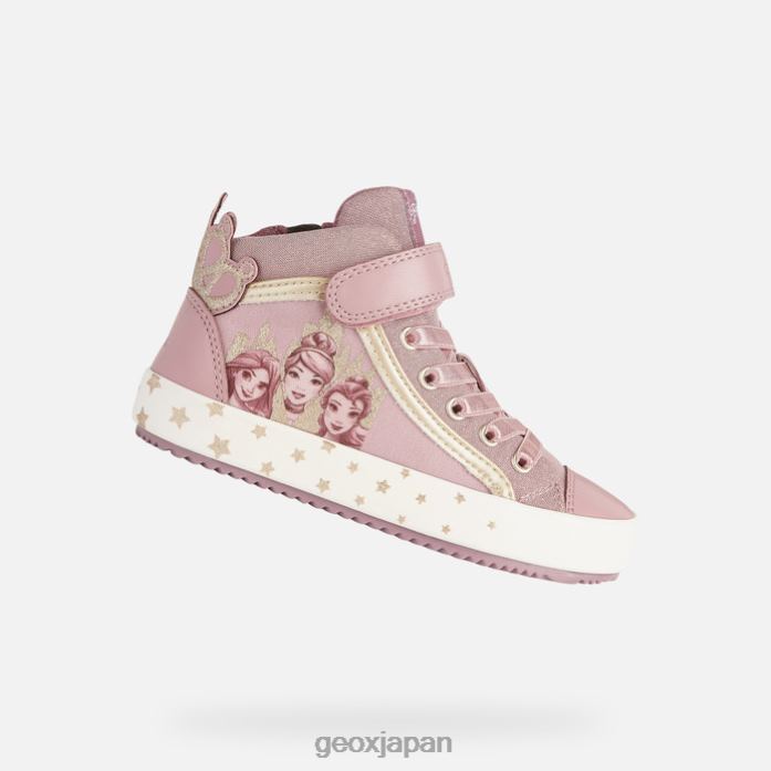 Geox Shoes Japan カリスペラの女の子 822JX1148 女の子 ピンク/プラチナ