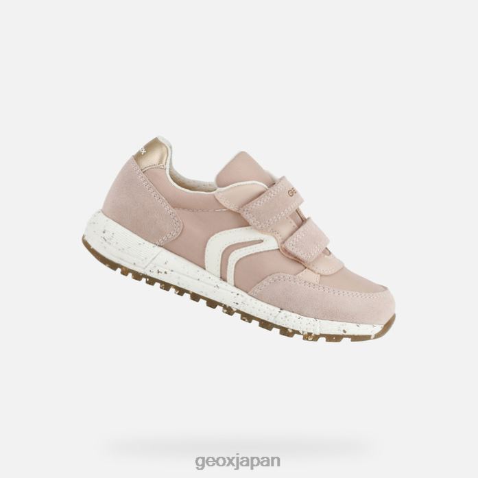 Geox Shoes Japan アルベンガール 822JX1156 女の子 薔薇