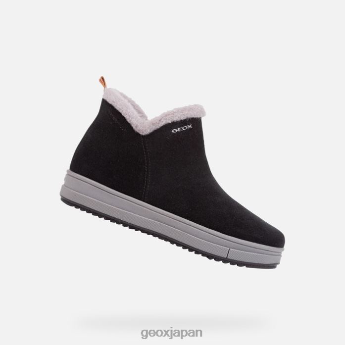 Geox Shoes Japan レベッカガール 822JX1158 女の子 黒