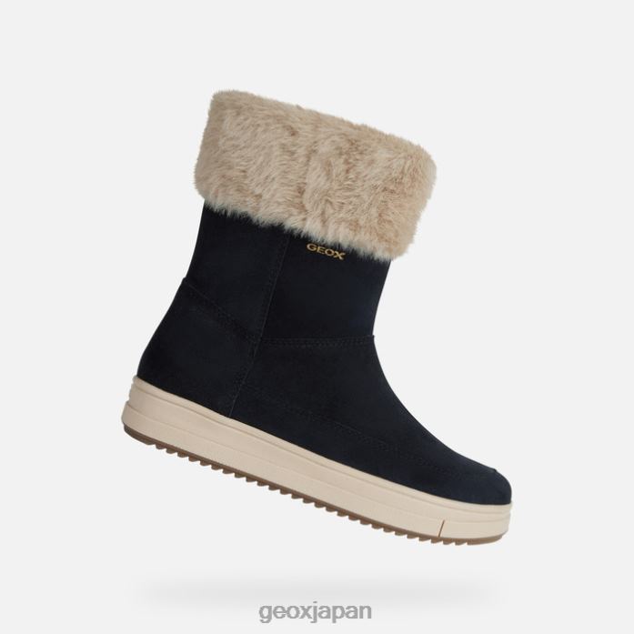 Geox Shoes Japan レベッカガール 822JX1199 女の子 ダークネイビー