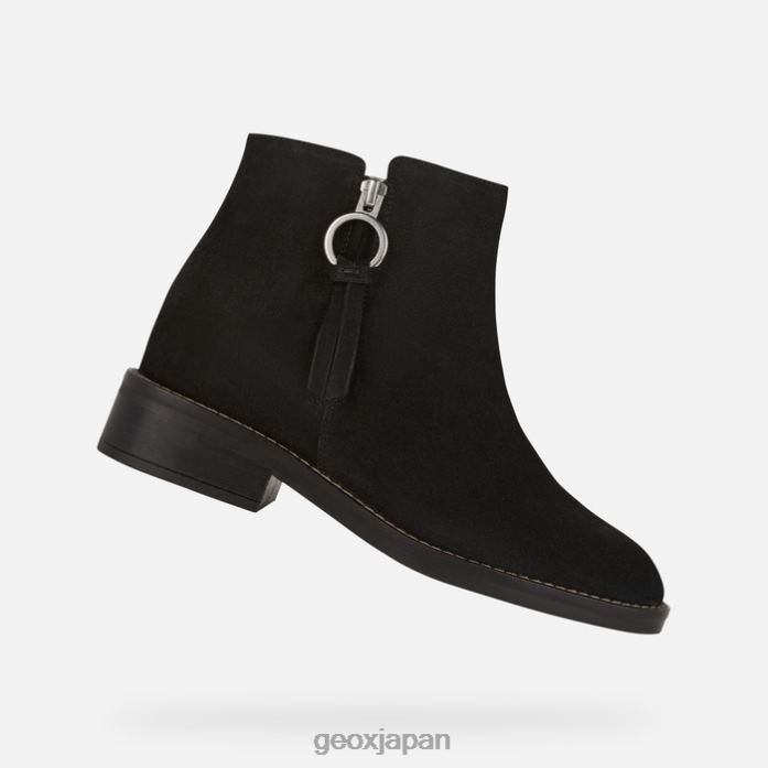 Geox Shoes Japan ラリス女性 822JX123 女性 黒