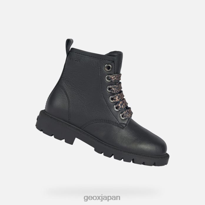 Geox Shoes Japan シェイラックスの女の子 822JX1250 女の子 黒