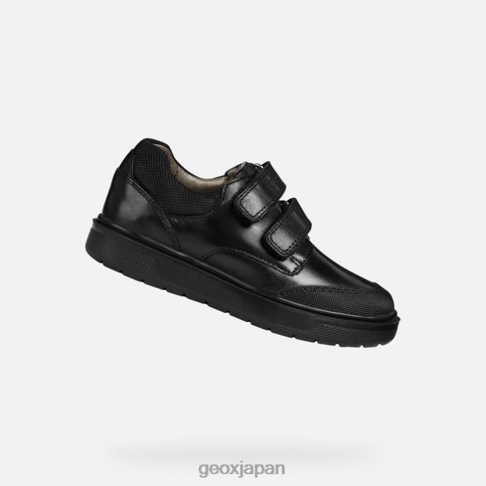 Geox Shoes Japan リドックボーイ 822JX1256 男の子たち 黒