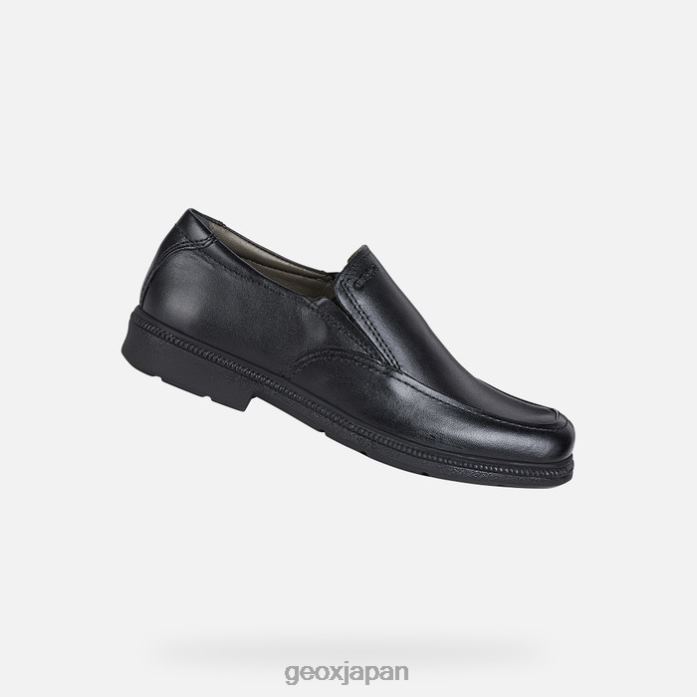 Geox Shoes Japan フェデリコ少年 822JX1257 男の子たち 黒