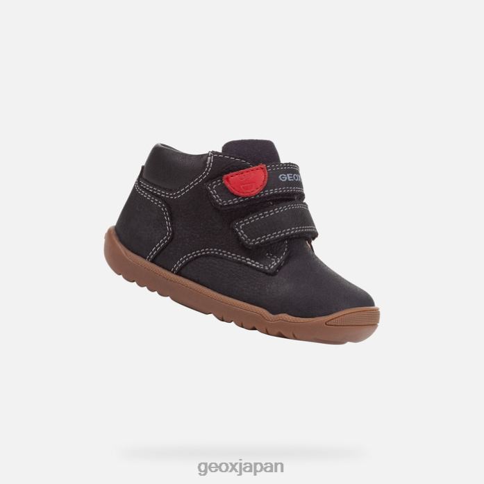 Geox Shoes Japan マキアベイビー 822JX1479 赤ちゃんと幼児 海軍