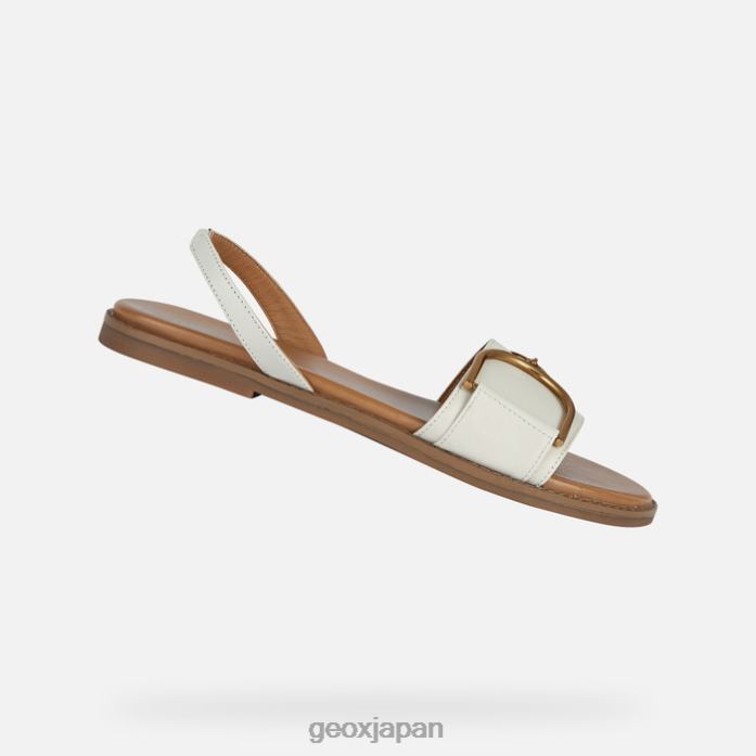 Geox Shoes Japan ネイリーンの女性 822JX150 女性 オフホワイト