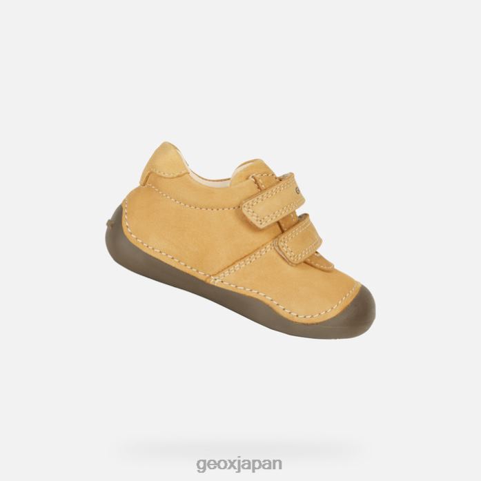 Geox Shoes Japan トゥティムベイビー 822JX1555 赤ちゃんと幼児 ビスケット