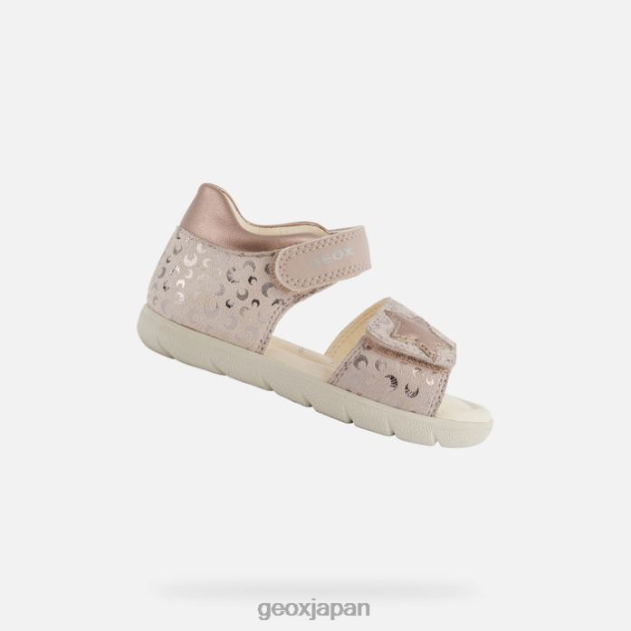 Geox Shoes Japan サンダルアルル幼児 822JX1600 赤ちゃんと幼児 ライトローズ