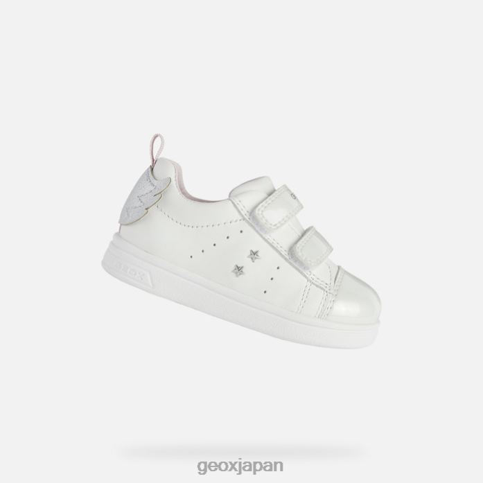 Geox Shoes Japan 幼児 822JX1627 赤ちゃんと幼児 白