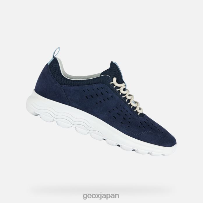 Geox Shoes Japan スフェリカウーマン 822JX165 女性 海軍