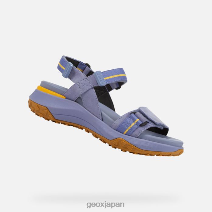 Geox Shoes Japan ソラピスグリップ女性 822JX1670 女性 ライトバイオレット