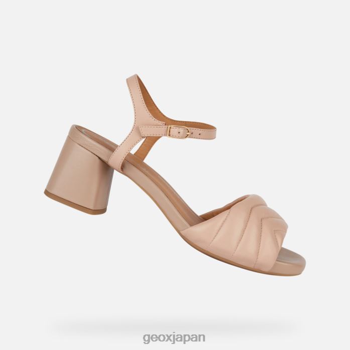 Geox Shoes Japan ゲンジアナミッド女性 822JX1675 女性 ヌード