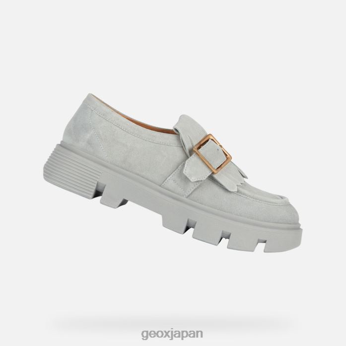 Geox Shoes Japan ヴィルデの女性 822JX1688 女性 グレー