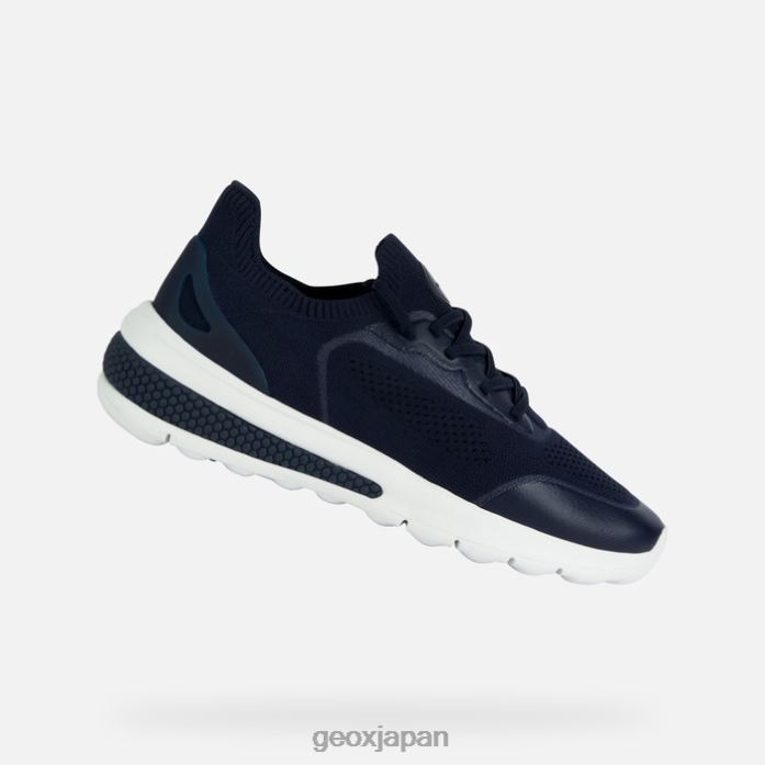 Geox Shoes Japan スフェリカ アクティフ ウーマン 822JX1690 女性 海軍