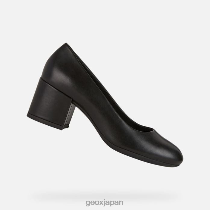 Geox Shoes Japan エレアナ女性 822JX1702 女性 黒