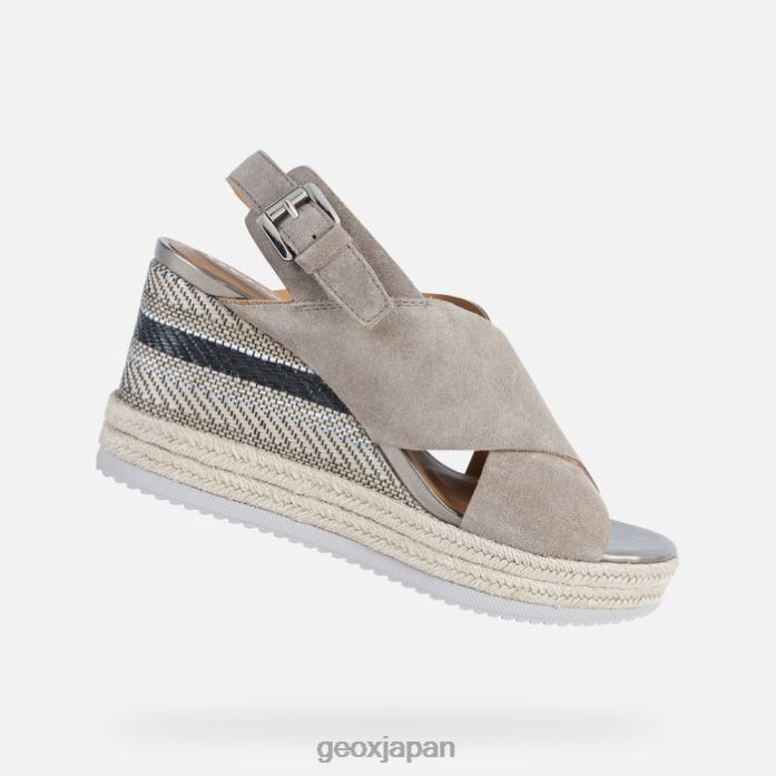 Geox Shoes Japan ポンザ女 822JX1733 女性 トープ