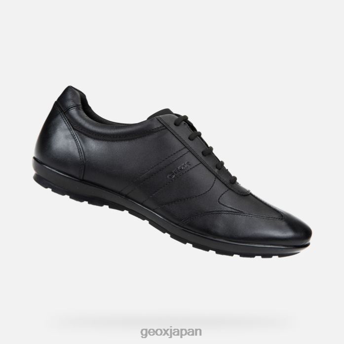 Geox Shoes Japan シンボルマン 822JX1808 男性 黒