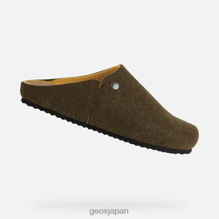 Geox Shoes Japan ギータマン 822JX1821 男性 ダークオリーブ