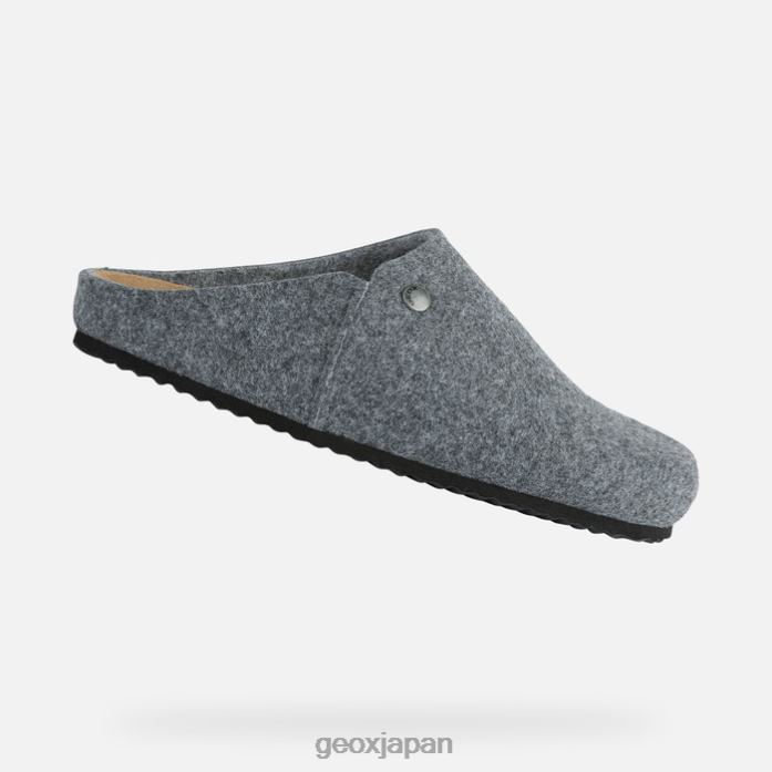 Geox Shoes Japan ギータマン 822JX1822 男性 無煙炭