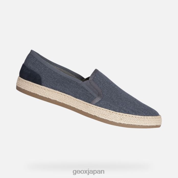Geox Shoes Japan パンテッレリアの男 822JX1845 男性 海軍