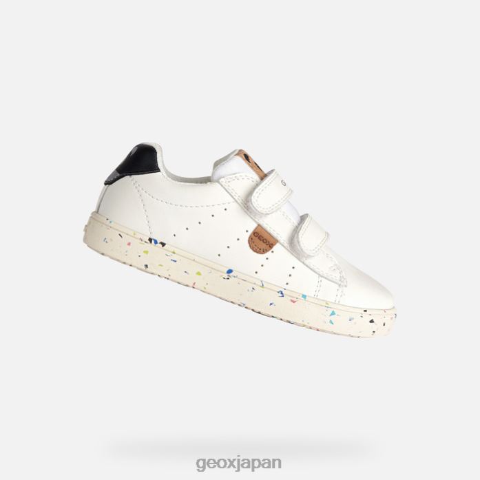 Geox Shoes Japan ケーテガール 822JX1909 女の子 白