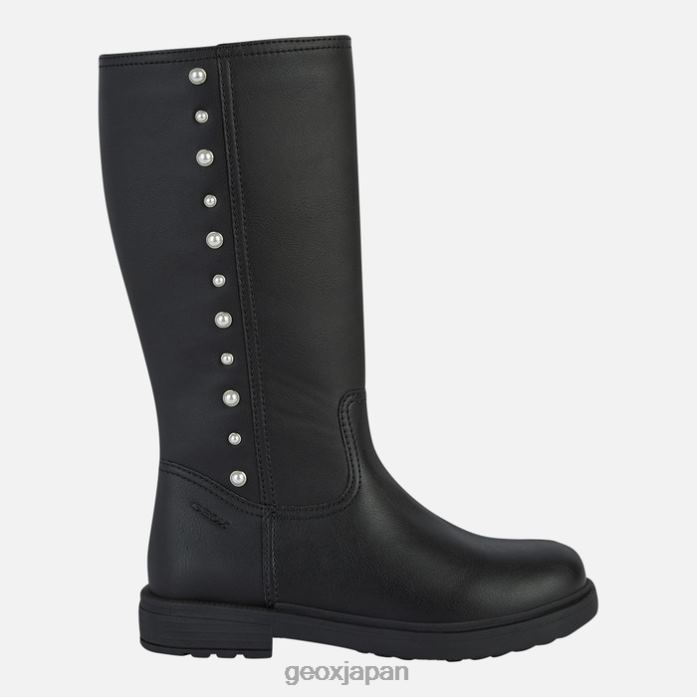 Geox Shoes Japan エクレアガール 822JX1932 女の子 黒