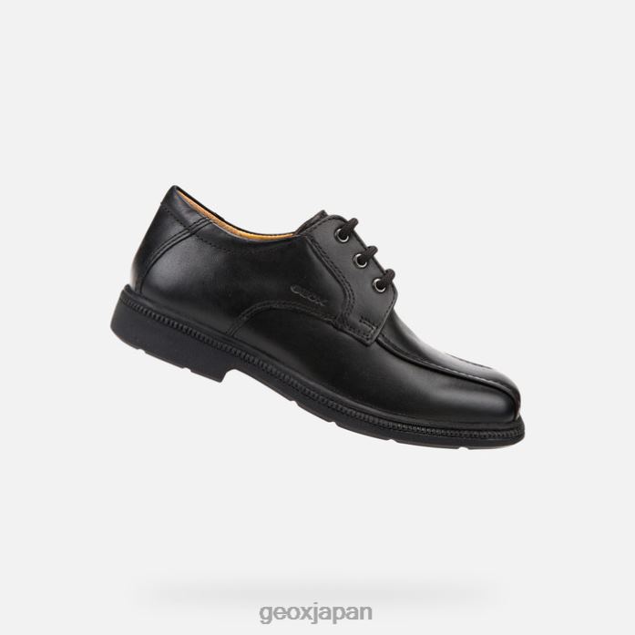 Geox Shoes Japan フェデリコ少年 822JX1966 男の子たち 黒