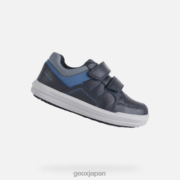 Geox Shoes Japan アルザック少年 822JX1970 男の子たち ネイビー/アビオ