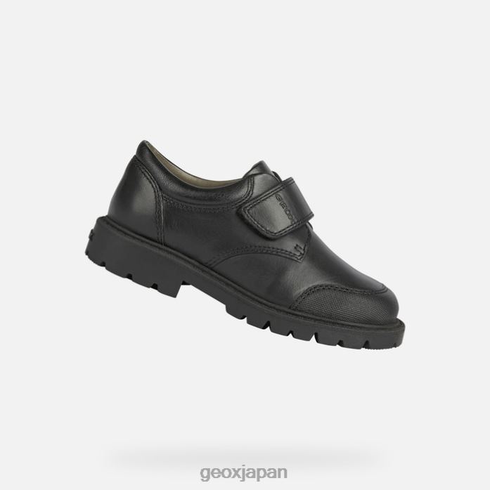 Geox Shoes Japan シェイラックス少年 822JX2001 男の子たち 黒