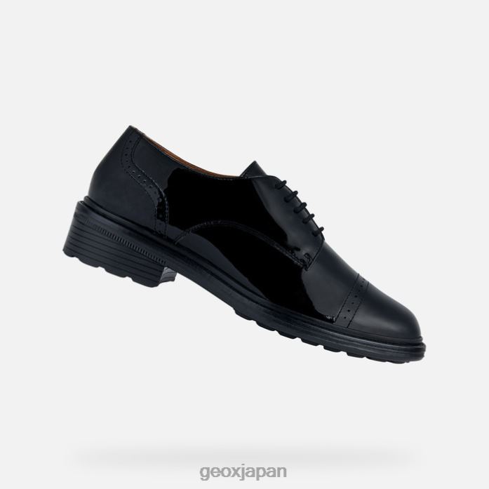 Geox Shoes Japan 歩く喜びの女性 822JX211 女性 黒