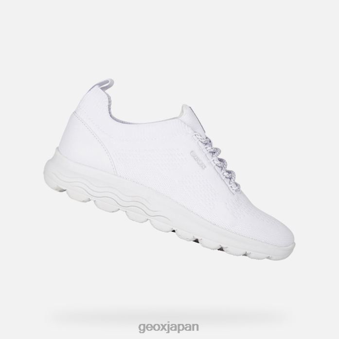 Geox Shoes Japan スフェリカウーマン 822JX22 女性 白