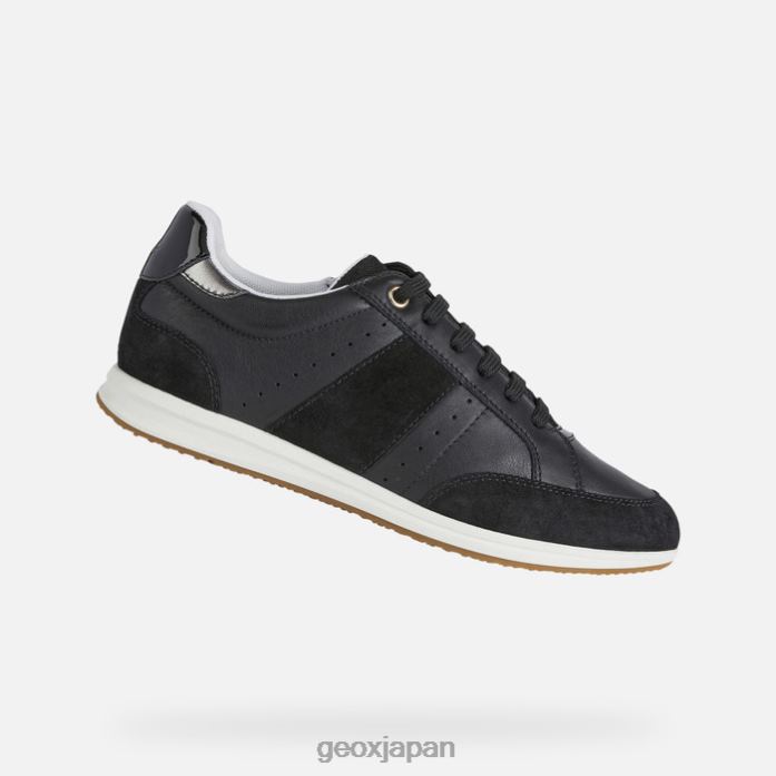 Geox Shoes Japan エイブリーの女性 822JX236 女性 黒