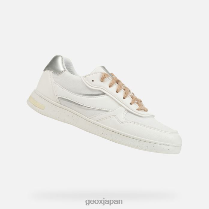 Geox Shoes Japan ジェイセンの女性 822JX243 女性 白