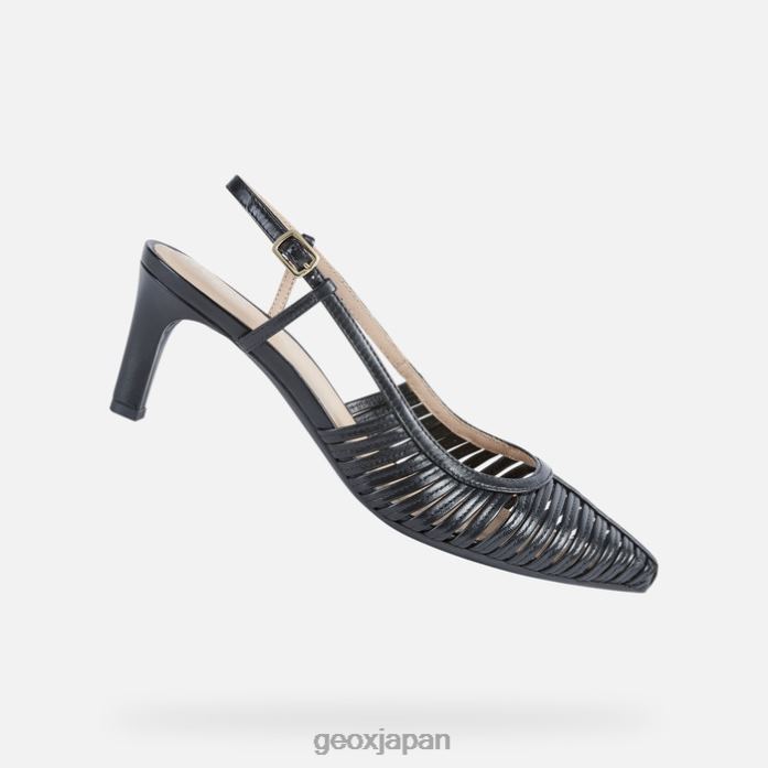 Geox Shoes Japan ビビアナの女性 822JX259 女性 黒