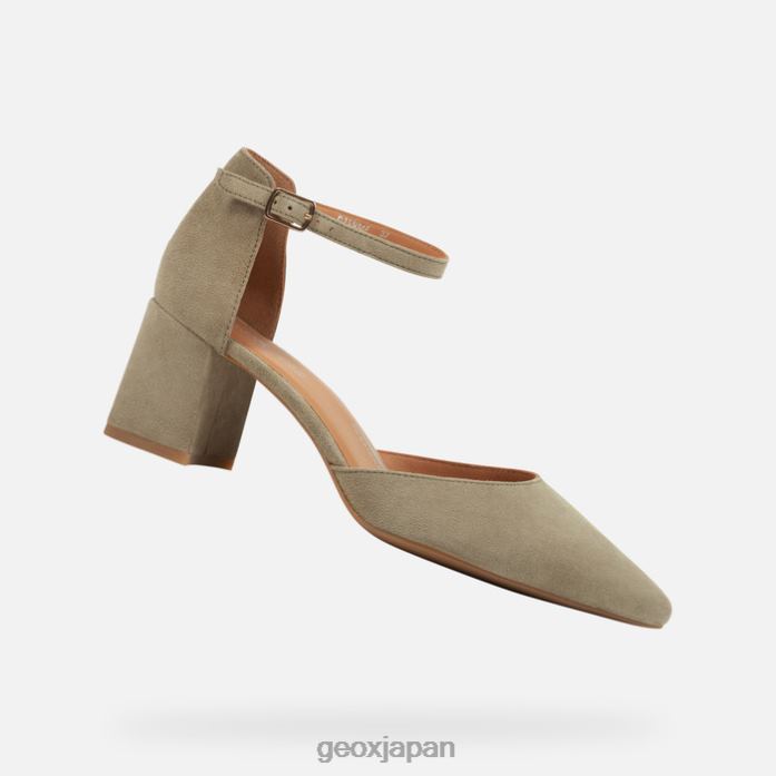 Geox Shoes Japan ビリアナの女性 822JX282 女性 ピスタチオ